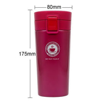 Load image into Gallery viewer, 380ml Double Stainless Steel 304 Coffee Mug Leak-Proof Thermos Mug Travel Thermal Cup Thermosmug Water Bottle For Gifts
