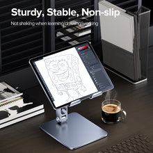 Load image into Gallery viewer, IPad Stand Tablet Stand iPad Holder Folding Portable iPad/Phone Universal Aluminum Alloy Stand for 16 inch
