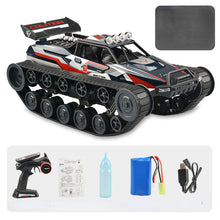 Load image into Gallery viewer, 1:12 Alloy Remote Control Tank Full Scale High Speed Spray Four-Wheel Drive off-Road Drift Racing Model Toy
