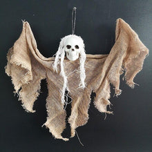 Load image into Gallery viewer, Halloween Decoration Scary Creepy Hanging Skull Skeleton Ghost for Bar Garden Yard Decor Haunted House Props Party Supplies
