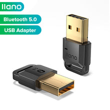 Load image into Gallery viewer, USB Bluetooth Adapter Dongle 60M Transmitter Receiver Compatible with Wireless Headphone Audio Transmitter
