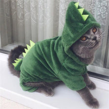 Load image into Gallery viewer, Pet Cat Clothing Puppy Coat Dinosaur Halloween Pet Dog Costumes Dog Clothes
