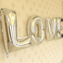 Load image into Gallery viewer, Love Letter Aluminum Balloon Column Wedding Room Wedding Qixi Birthday Decorations Arrangement Package
