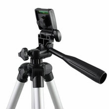 Load image into Gallery viewer, Aluminum Camera Cell Phone Tripod for iPhone 6 7 8  Stand Portable Tripod Mobile Phone Mount Adapter
