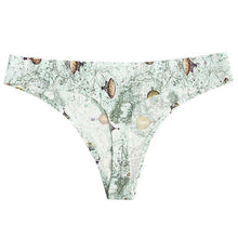 Load image into Gallery viewer, Women Sexy Flowers Lingerie Temptation Low-waist Panties Thong No Trace Breathable Underwear G String Intimates

