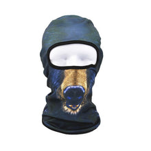 Load image into Gallery viewer, 3D Cat Animals Balaclava Motorcycle Breathable Anti-UV Full Face Mask Fishing Hiking Tiger Dog Bandana Summer Cycling Headwear
