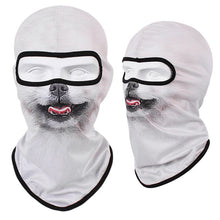 Load image into Gallery viewer, 3D Cat Dog Cute Animal Balaclava Motorcycle Motocross Moto Skiing Snowboard Hat Helmet Liner Biker Face Cap Cycling Headgear
