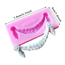 Load image into Gallery viewer, 3D Craft Baroque Scroll Relief Silicone Mold Cake Decorating Tools Fondant Chocolate Candy Gumpaste Mold Cupcake Frame Baking
