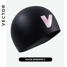Load image into Gallery viewer, 3D Elastic Professional Silica Gel Caps Waterproof Ear Protection Adult Men Women Long Hair Swimming Hat Cover Ear Bone Pool
