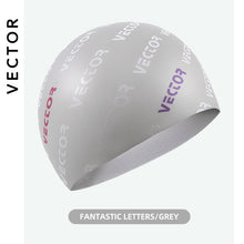 Load image into Gallery viewer, 3D Elastic Professional Silica Gel Caps Waterproof Ear Protection Adult Men Women Long Hair Swimming Hat Cover Ear Bone Pool

