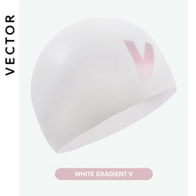 Load image into Gallery viewer, 3D Elastic Professional Silica Gel Caps Waterproof Ear Protection Adult Men Women Long Hair Swimming Hat Cover Ear Bone Pool
