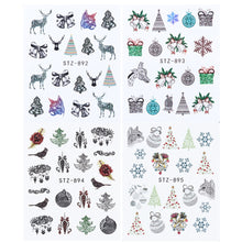 Load image into Gallery viewer, 3D Halloween Nail Design Anime Joker Spider Snake Sliders Nail Stickers Adhesive Decals Girls Children Party Manicure GLF794
