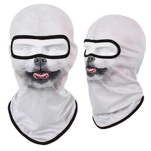 Load image into Gallery viewer, Neck Gaiters 3D Cat Dog Cute Animal Balaclava Motorcycle Motocross Moto Skiing Snowboard Hat Helmet Liner Biker Face Cap Cycling Headgear

