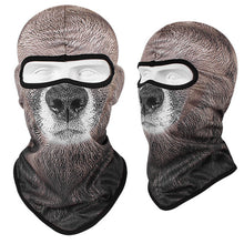 Load image into Gallery viewer, Neck Gaiters 3D Cat Dog Cute Animal Balaclava Motorcycle Motocross Moto Skiing Snowboard Hat Helmet Liner Biker Face Cap Cycling Headgear
