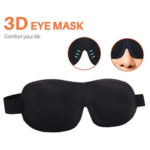 Load image into Gallery viewer, 3D Natural Sleep Eye Cover Mask Shade Patch Portable Blindfold Travel Eyepatch 1pc
