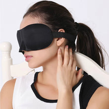 Load image into Gallery viewer, 3D Travel Sleep Natural High Quality Portable Rest Soft Memory Foam Blindfold Padded Cover Eyepatch Cover Shade Mask Goggles

