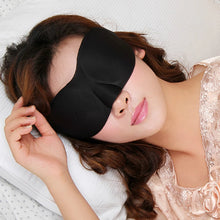 Load image into Gallery viewer, 3D Travel Sleep Natural High Quality Portable Rest Soft Memory Foam Blindfold Padded Cover Eyepatch Cover Shade Mask Goggles
