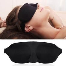 Load image into Gallery viewer, 3D Travel Sleep Natural High Quality Portable Rest Soft Memory Foam Blindfold Padded Cover Eyepatch Cover Shade Mask Goggles
