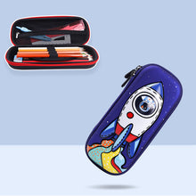 Load image into Gallery viewer, Pencil case 3D Space cute School Stationery box plastic Cartoons Pencil cases for kids
