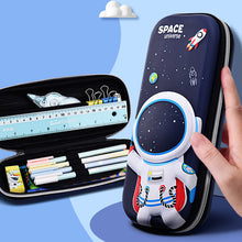 Load image into Gallery viewer, Pencil case 3D Space cute School Stationery box plastic Cartoons Pencil cases for kids
