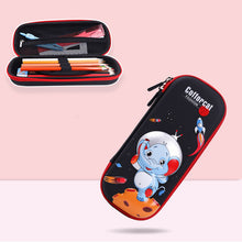 Load image into Gallery viewer, Pencil case 3D Space cute School Stationery box plastic Cartoons Pencil cases for kids
