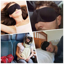 Load image into Gallery viewer, 3D Sleep Mask Natural Sleeping Eye Mask Eyeshade Cover Shade Eye Patch Women Men Soft Portable Blindfold Travel Eyepatch 1Pcs
