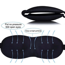 Load image into Gallery viewer, 3D Sleep Mask Natural Sleeping Eye Mask Eyeshade Cover Shade Eye Patch Women Men Soft Portable Blindfold Travel Eyepatch 1Pcs
