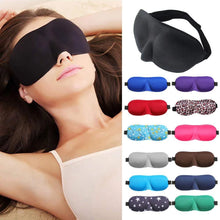 Load image into Gallery viewer, 3D Sleep Mask Natural Sleeping Eye Mask Eyeshade Cover Shade Eye Patch Women Men Soft Portable Blindfold Travel Eyepatch
