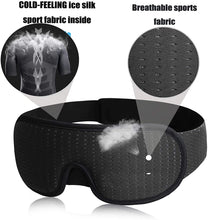 Load image into Gallery viewer, 3D Sleeping Mask Block Out Light Soft Padded Sleep Mask for Eyes Sleeping Aids Blindfold Eye Cover Sleep Patch Eye Relaxation
