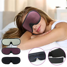 Load image into Gallery viewer, 3D Sleeping Mask Block Out Light Soft Padded Sleep Mask for Eyes Sleeping Aids Blindfold Eye Cover Sleep Patch Eye Relaxation
