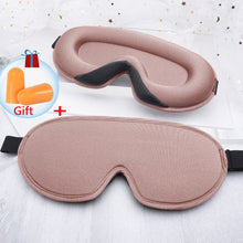 Load image into Gallery viewer, 3D Sleep Mask Eyeshade Block Out Light Sleeping Aid Eyepatch Sleeping Mask for Eye Cover Blindfold Nap Travel Relax Slaapmask
