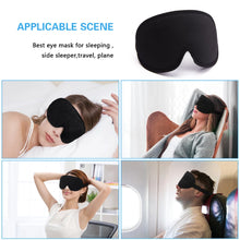Load image into Gallery viewer, 3D Sleep Mask Eyeshade Block Out Light Sleeping Aid Eyepatch Sleeping Mask for Eye Cover Blindfold Nap Travel Relax Slaapmask
