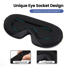 Load image into Gallery viewer, 3D Sleep Mask Eyeshade Block Out Light Sleeping Aid Eyepatch Sleeping Mask for Eye Cover Blindfold Nap Travel Relax Slaapmask
