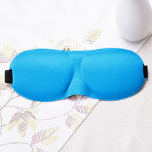 Load image into Gallery viewer, 3D Sleeping eye mask Travel Rest Aid Eye Mask Cover Patch Soft Sleeping Mask Blindfold Eye Relax Massager
