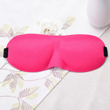 Load image into Gallery viewer, 3D Sleeping eye mask Travel Rest Aid Eye Mask Cover Patch Soft Sleeping Mask Blindfold Eye Relax Massager
