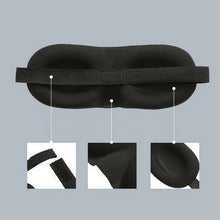 Load image into Gallery viewer, 3D Sleeping eye mask Travel Rest Aid Eye Mask Cover Patch Soft Sleeping Mask Blindfold Eye Relax Massager
