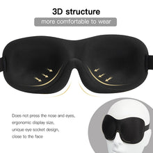 Load image into Gallery viewer, 3D Upgraded Sleep Mask Total Blackout Eyeshade Sleeping Aid For Travel Rest Blindfold Soft Sleeping Eye Mask Women Men Eyepatch

