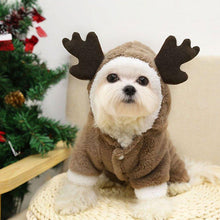 Load image into Gallery viewer, BMS Winter Cat Clothes Warm Fleece Pet Costume For Small Cats Kitten Jumpsuits
