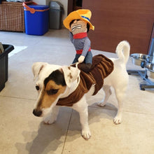 Load image into Gallery viewer, Pet Horse Riding Disguise Funny Dress Dog Halloween Costume Pet Supplies
