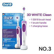 Load image into Gallery viewer, Electric Toothbrush Oral B Vitality Adult  Rechargeable Toothbrush Teeth Brush Heads Imported

