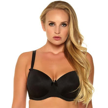 Load image into Gallery viewer, 3/4 Cup Black Sexy Lace Bra Back Closure Women Underwear
