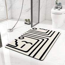 Load image into Gallery viewer, Bathroom Absorbent Mat Toilet Floor Mat Non-Slip Quick-Drying  Mats
