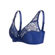 Load image into Gallery viewer, Sexy Lace Bra Women Floral Underwire Bralette Plus Size Lingerie Thin Ladies Intimates Femme Backless Brassiere Push Up Bras
