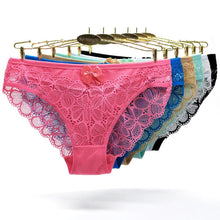 Load image into Gallery viewer, Lace Briefs  Panties Sexy Cotton Women Lace Underwear 6 Pcs/lot
