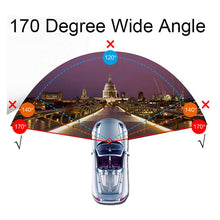 Load image into Gallery viewer, 4.3In Dash Cam Car DVR 24H HD 1080P Dash Camera Dual Lens Video Recorder 1080PCycle Dashcam Mirror Driving Recorder
