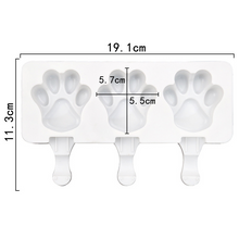 Load image into Gallery viewer, 4/8 Cell Magnum Silicone Mold Silicone Ice Cream Mold Popsicle Molds DIY Ice Cream Mould Ice Pop Maker Mould Ice Tray
