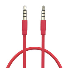 Load image into Gallery viewer, 4 Pole Aux Cable 3.5mm Male to Male Jack Audio Cable Nickel Plated Plug Stereo Audio Cord for Headphone Speaker MP3/4 CD Player
