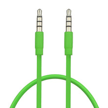 Load image into Gallery viewer, 4 Pole Aux Cable 3.5mm Male to Male Jack Audio Cable Nickel Plated Plug Stereo Audio Cord for Headphone Speaker MP3/4 CD Player
