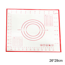 Load image into Gallery viewer, 4 Size Silicone Baking Mat Pizza Dough Maker Pastry Kitchen Gadgets Cooking Tools Utensils Bakeware Kneading Accessories
