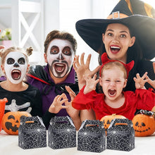 Load image into Gallery viewer, 4Pcs Halloween Candy Gift Box Cookie Snack Cake Packaging Boxes Bag Halloween Party Decoration Supplies Trick or Treat Kids Gift
